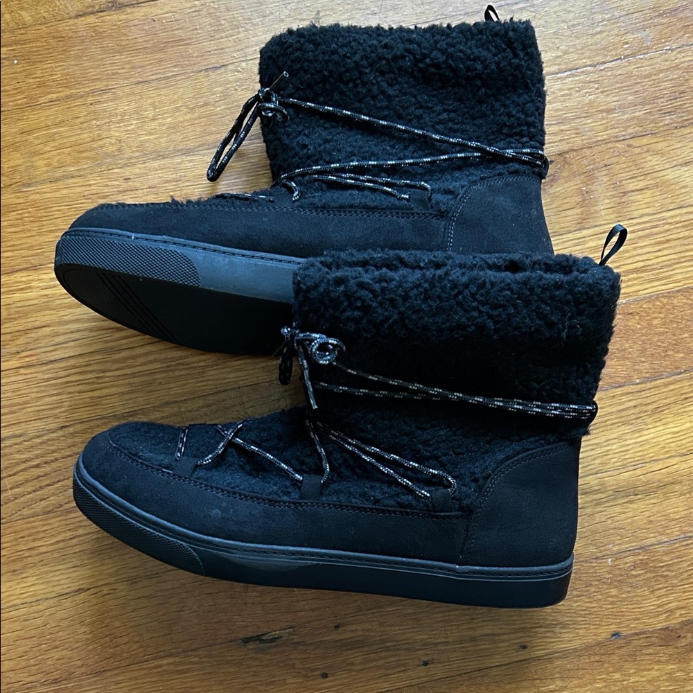 Old Navy Black Winter & Rain Boots
